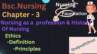 BscNursingEthicsDefinition Principles Nursing Foundation [upl. by Anoyek120]