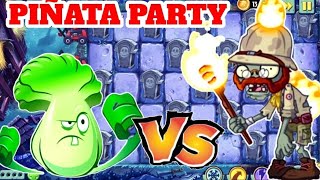 PvZ 2  This Piñata Party Level is insanely hard pvz2 plantsvszombies2 pvz2gameplay [upl. by Ellerol900]