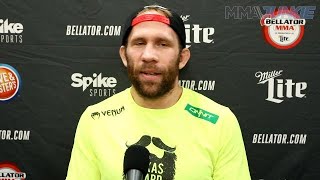 Bellator 189 David Rickels postfight interview [upl. by Sukin]