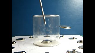 磁気浮上実験Ⅳ Magnetic levitation experiment Ⅳ [upl. by Enrobyalc]