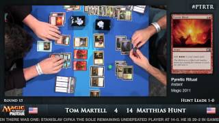 Pro Tour Return to Ravnica Round 15 Modern [upl. by Khorma]