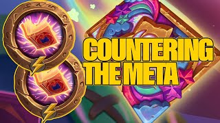 Double Medivh Gives Us All The Spells To Counter The Meta  Dogdog Hearthstone Battlegrounds [upl. by Nevai]