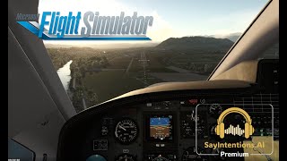 MSFS 2020  VR  SAYINTENTIONSAI  LFSB to LSZB in the TBM850 [upl. by Ailimac524]