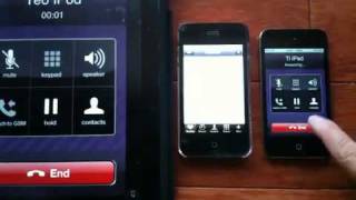 Viber free calls from iPad to iPhone to iPod [upl. by Can]