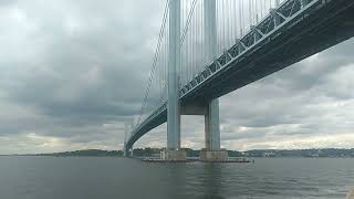 A short walk under the Verrazzano Bridge [upl. by Laurena]