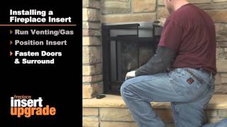 Heat amp Glo® Gas Fireplace Insert Installation Video [upl. by Ggerg]