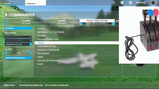 Microsoft Flight Simulator 2020Configurer son Joystick pour le vol [upl. by Puglia]