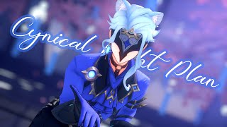 【 原神 Genshin Impact MMD 】Cattore  Cynical Night Plan（Dottore博士） [upl. by Gifford]