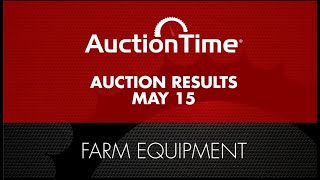 Farm Equipment Auction Results  May 15 2024 [upl. by Salmon]