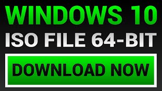 How To Download Windows 10 ISO File 64bit 100 FREE amp SAFE [upl. by Naujahs]