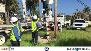 Concrete Pole Install [upl. by Jea]