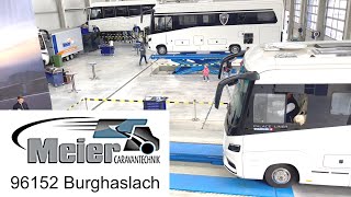 Meier Caravantechnik Burghaslach  Iveco Service  MORELO Concorde Phönix Hymer Niesmann Bischof [upl. by Eulalee260]