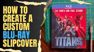 How To Create A Custom BluRay Slipcover Tutorial [upl. by Nagaer]