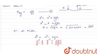 A tennis ball is dropped on the floor from a height of 20m It rebounds to a height of 5m If the [upl. by Lilah]