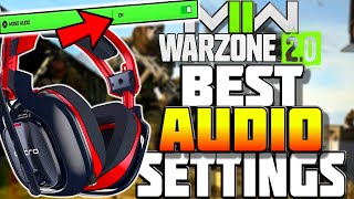 Hear Footsteps Better  MW2 amp Warzone 2 Best Sound Settings [upl. by Kyred]