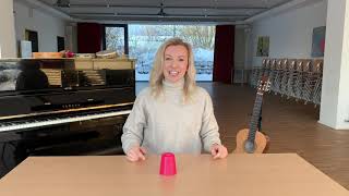 Lernvideo zum CupSong BecherSong Musik Klasse 110 [upl. by Joete]