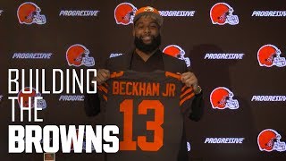 Odell Beckham Jr arrives in Cleveland  Building The Browns [upl. by Shulem]