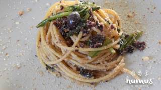 Pasta con puntarelle cicoria olive pomodori secchi [upl. by Osmund]