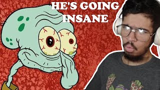 Spongebob Why Sqiudwards Clarinet Will KILL Him Theory Reaction [upl. by Airrat]