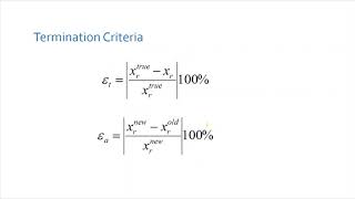 Lesson 41  Bisection Method  Numerical Methods [upl. by Hedley]