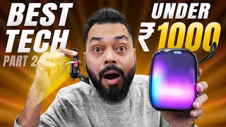 5 Crazy Tech Gadgets You Must Buy ⚡ Under Rs1000  Part 2 [upl. by Hanny]