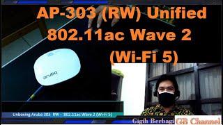 Unboxing ARUBA Access Point AP303 RW Unified AP 80211ac Wave 2 WiFi 5 [upl. by Manara]