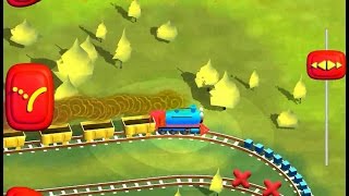 Super Trains Free iOS Gameplay [upl. by Greenman735]