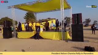 CCC Marondera Rally  President Nelson Chamisa [upl. by Nylaehs375]