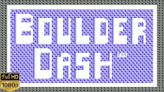 Boulder Dash  C64 Walkthrough [upl. by Yttisahc643]