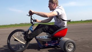 20000 Watt Electric Drift Trike [upl. by Edasalof1]