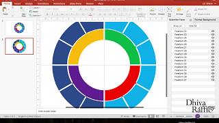 MS PowerPoint Tutorial MultiLevel WheelDoughnut Diagram Training Provider Malaysia [upl. by Yeh]