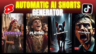 This FREE AI TOOL can automatically Generate YouTube Shorts amp Tiktok video [upl. by Ennaylime]