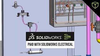 9 SolidWorks Electrical  How to Create a custom 2D Footprint [upl. by Ayojal]