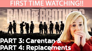 BAND OF BROTHERS PART 3 amp 4  REACTION  FIRST TIME WATCHING [upl. by Nylirehs]