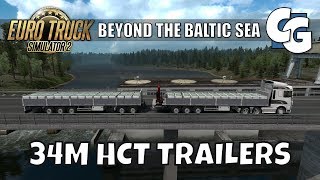 ETS2  Beyond the Baltic Sea  HCT Trailer HYPE No Mods [upl. by Dagley]