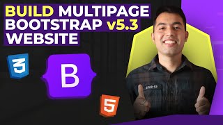 Complete Bootstrap v53 Tutorial in Hindi🔥Create Multipage Website using Bootstrap with Live Hosting [upl. by Adnoyek869]