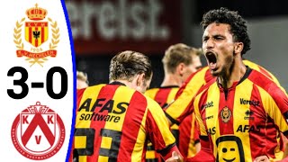 Mechelen vs Kortrijk 30 All Goals and Extended Highlights [upl. by Adniles]