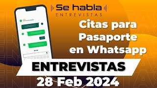 Programas de apoyo para pequeños negocios carriles exclusivos autobús y pasaporte por WhatsApp [upl. by Hamal850]