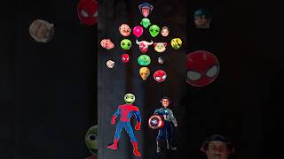 Spider man Vs Captain american amp dame tu cosita alian motu patlu tom monkey 🐵🤪 viralvideo [upl. by Lodi896]