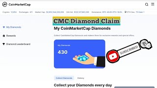 How To Claim And Exchange Coinmarket Cap Diamonds To Cryptocurrency Native Token [upl. by Intosh708]