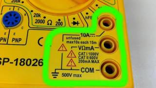 Multimeter Anleitung [upl. by Doyle643]