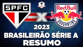 Erison faz nos acréscimos São Paulo vence e complica Red Bull Bragantino [upl. by Gurias975]