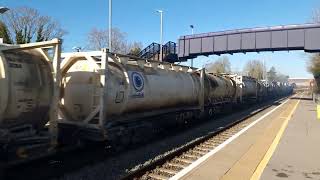 Mac Cam 6E11 66078 Appleford Sidings to Milford Haven Sidings  Radley 1258 26012024 [upl. by Eyar850]