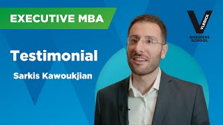 Sarkis Kawoukjian  Vlerick Executive MBA Testimonial [upl. by Ydnik]