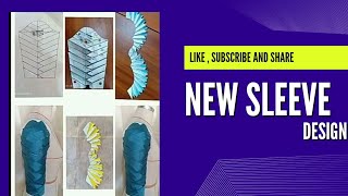 Letest sleeve design cutting easy way [upl. by Letisha]