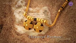 Buy Watimani Gold Mangalsutra  Traditional Maharashtrian Designs  PNG Online Store [upl. by Othella]