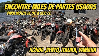 Partes para Moto Refacciones y motores usados Motocicletas de reparto [upl. by Einnaffit]