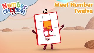 Numberblocks  All About Number Twelve  Learn to Count [upl. by Ennirroc428]