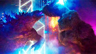 Godzilla vs Kong  Hong Kong Battle Scene  Movie Clip HD [upl. by Bethina]