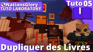 NationsGlory Labs TUTO  Les NOUVELLES imprimantes  Comment reDUPLIQUER des livres sur MINECRAFT [upl. by Bevash39]